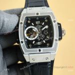 Knockoff Hublot Spirit of Big Bang Stainless Steel Openworked Replica Watches Men